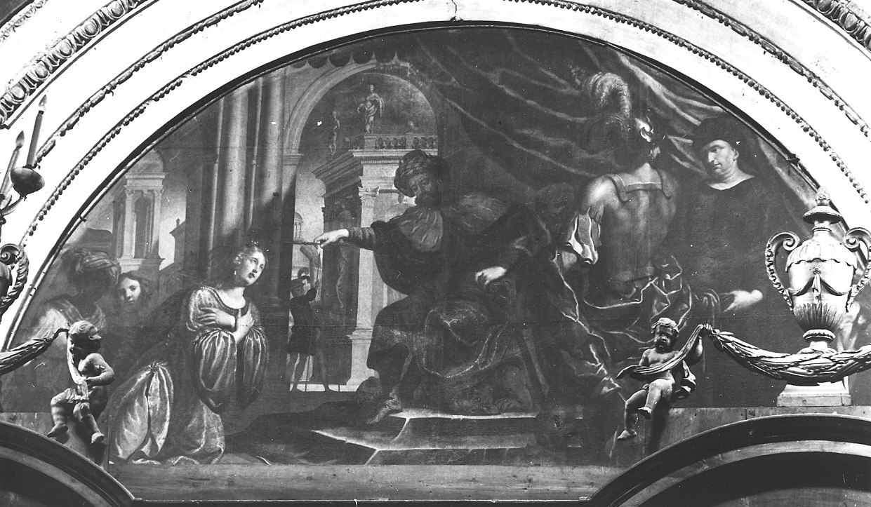 Ester e Assuero - Basilica di S. Maria di Campagna, Piacenza